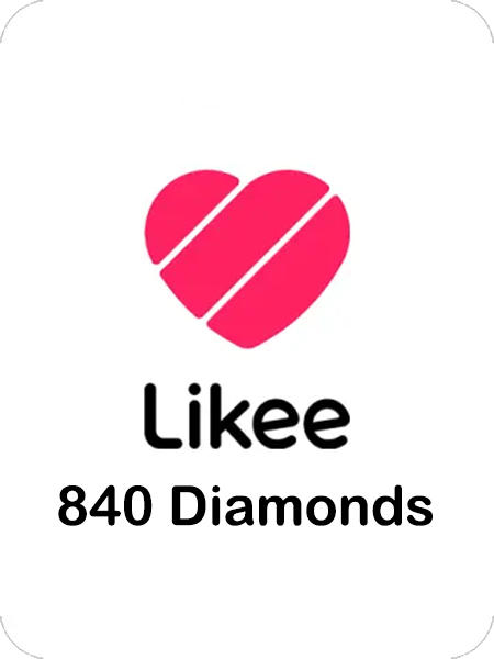 Likee 840 Diamonds