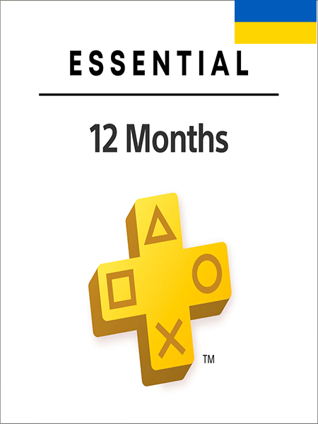 PlayStation Plus ESSENTIAL 12 Months Ukraine "حساب"