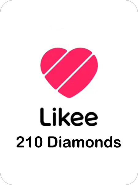 Likee 210 Diamonds