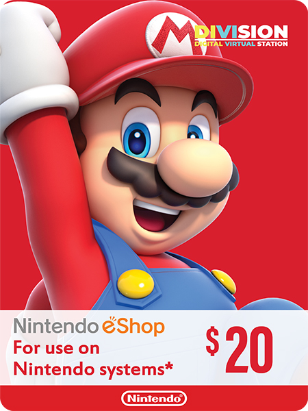 Nintendo $20 eshop USA