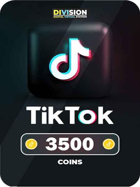 TikTok 3500 Coins - Top Up