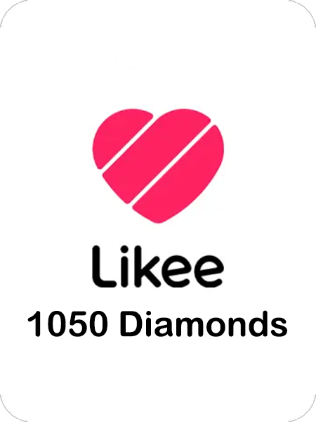 Likee 1050 Diamonds