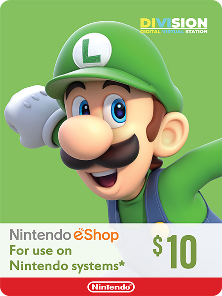 Nintendo $10 Eshop USA