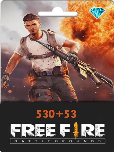 FREE FIRE 530 - Top Up