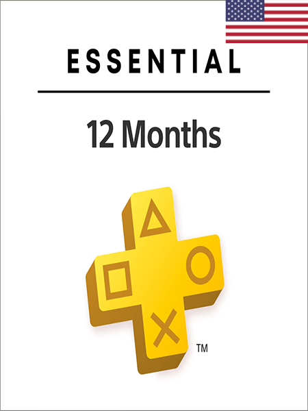 PlayStation Plus ESSENTIAL 12 Months USA "حساب"