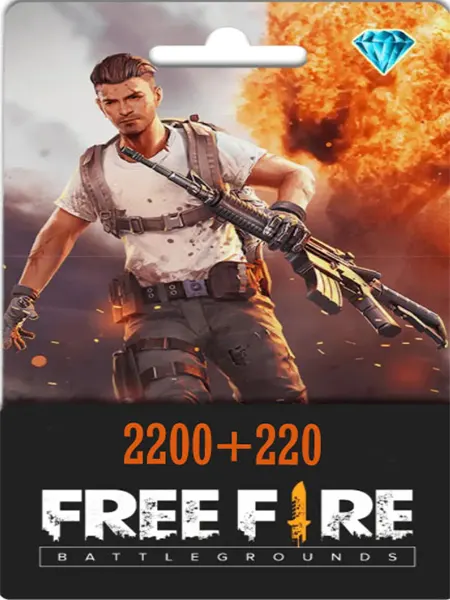 Free Fire 2200